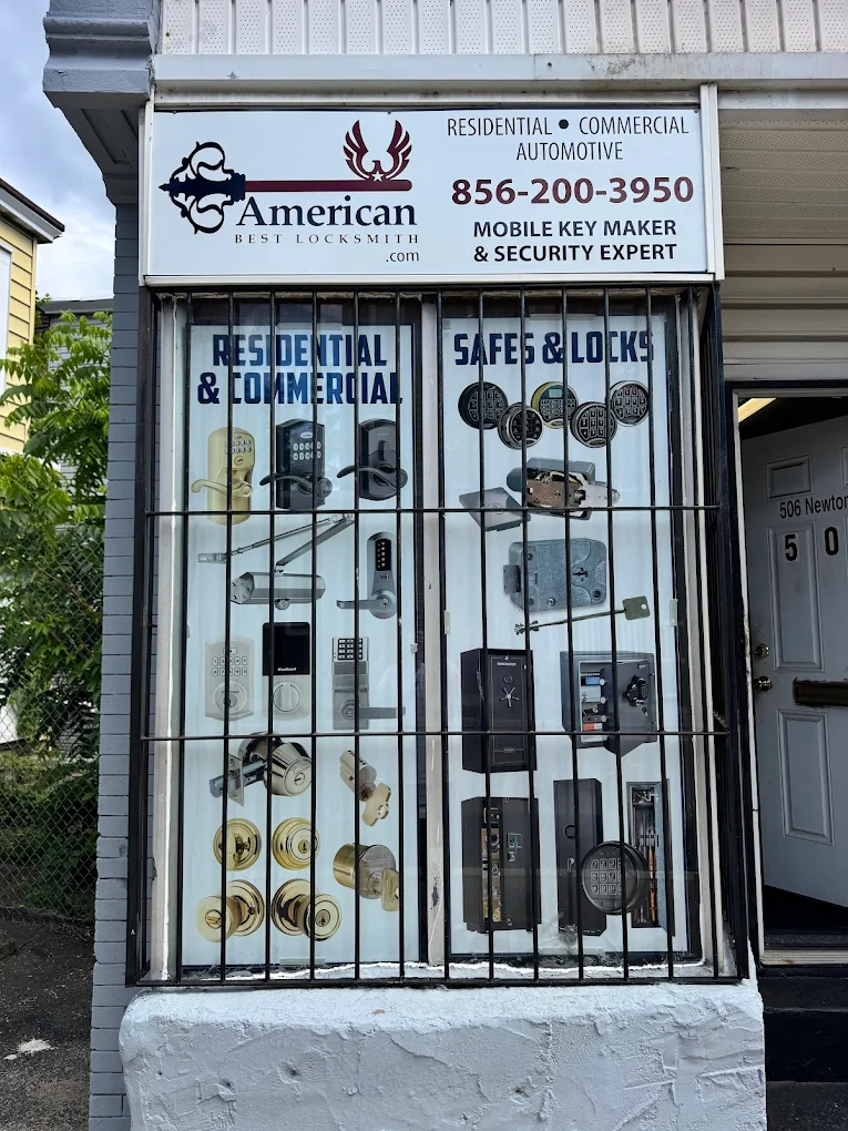 American Best Locksmith Camden storefront — 506 Newton Ave, Camden, NJ